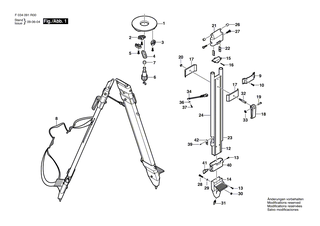 BOSCH Schwingplatte | Ersatzteile f�r BT 160, BT 170 HD - 2610A09402