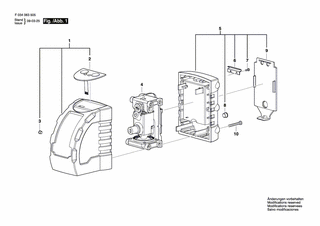 BOSCH Eingangsfeld | Ersatzteile f�r ILMXT4 - 2610A11643