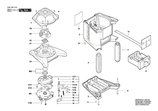 BOSCH Innensechskantschraube | Ersatzteile f�r GRL 300 HV, GRL 250 HV - 2610A12272