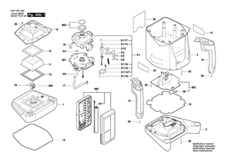 BOSCH Innensechskantschraube | Ersatzteile f�r GRL 300 HV, GRL 250 HV - 2610A12272