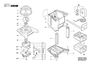 BOSCH Innensechskantschraube | Ersatzteile f�r GRL 300 HV, GRL 250 HV - 2610A12275