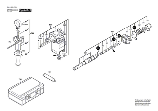 BOSCH Blechschraube DIN 7972-B3,9x13 | Ersatzteile für GBH 8 DCE | 2910601118