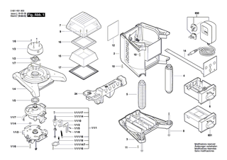 BOSCH Handgriff | Ersatzteile f�r GRL 300 HV, GRL 250 HV - 2610A12464