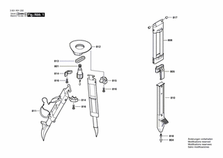 BOSCH Klemme | Ersatzteile f�r BT 170 HD - 2610A14607