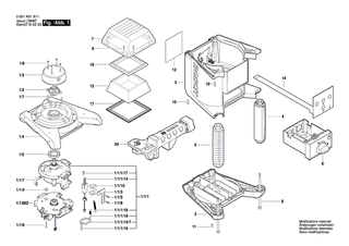 BOSCH Motorgeh�use | Ersatzteile f�r GRL 400 H, GRL 500 H - 2610A14673