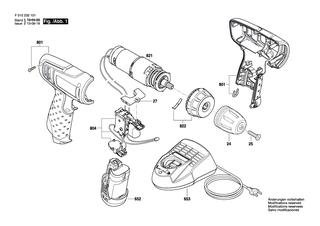 BOSCH Schraube | Ersatzteile f�r 2108, 2321 - 2610Z00004