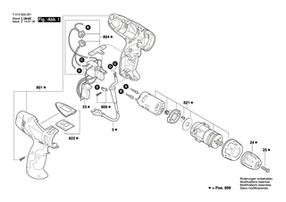 BOSCH Schraube | Ersatzteile f�r 2108, 2321 - 2610Z00004