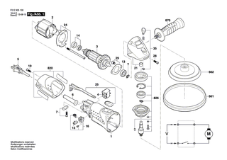 BOSCH Blechschraube | Ersatzteile f�r 9171, 9176 - 2610Z00188