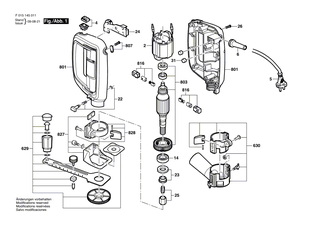 BOSCH Gummipuffer | Ersatzteile f�r 1082, 1450 - 2610Z00213