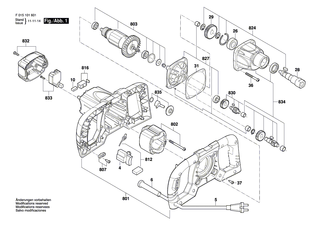 BOSCH Teilesatz | Ersatzteile fr 1016, 1609 - 2610Z00600