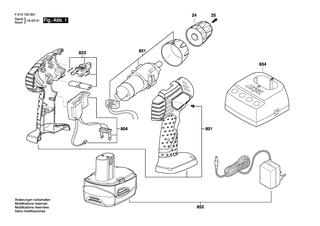 BOSCH Antriebsmotor | Ersatzteile f�r 1003 - 2610Z00862