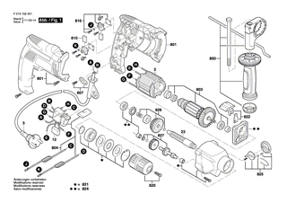 BOSCH Brstenhalter | Ersatzteile fr 1022, 1023 - 2610Z00928