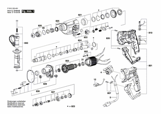 BOSCH Drehknopf | Ersatzteile für 1034, 1743 - 2610Z01076