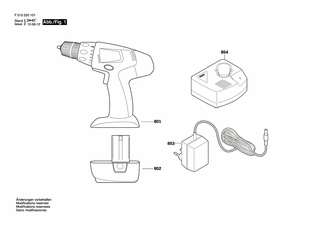 BOSCH Ladestation | Ersatzteile für 2401, 2402 - 2610Z01213