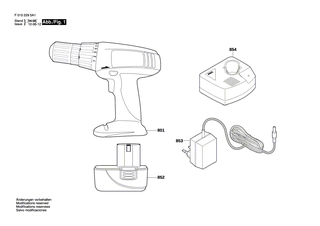 BOSCH Ladestation | Ersatzteile für 2401, 2402 - 2610Z01213