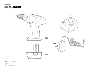 BOSCH Ladestation | Ersatzteile für 2401, 2402 - 2610Z01213