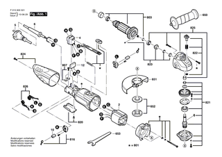 BOSCH Getriebegehäuse | Ersatzteile für 9005, 9006 - 2610Z01293
