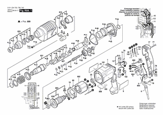 BOSCH Lagerscheibe 0,8 MM DICK | Ersatzteile für GBH 2-20 SRE | 1610100003