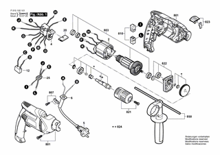 BOSCH Kabeltülle | Ersatzteile für 1021 - 2610Z01449