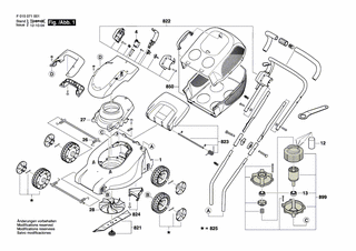 BOSCH Abschlussplatte | Ersatzteile für 0710 - 2610Z01483