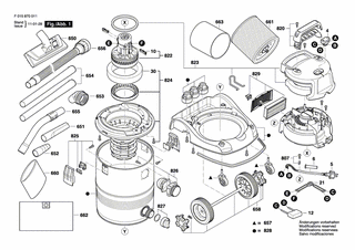 BOSCH Vakuumschlauch | Ersatzteile für 8700 - 2610Z02246