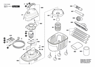 BOSCH Elektromotor | Ersatzteile f�r 1160 - 2610Z02296