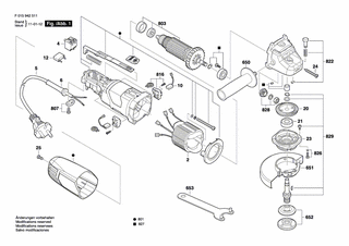 BOSCH Feststelleinheit | Ersatzteile für 9408, 9425 - 2610Z02367