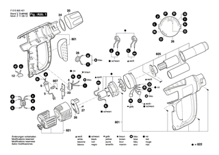 BOSCH T�lle | Ersatzteile f�r 8004, 8007 - 2610Z02932