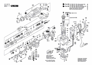 BOSCH Unterlegscheibe 0,5 MM DICK | Ersatzteile für 11236 VS | 1610134008