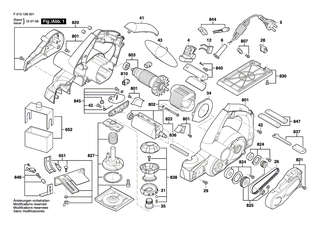 BOSCH Abst�tzelement | Ersatzteile f�r 1550, 1565 - 2610Z04146