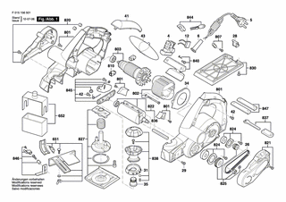 BOSCH Skalenträger | Ersatzteile für 1565 - 2610Z04170