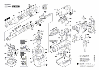 BOSCH Klemmhalter | Ersatzteile für GBH 5-38 D | 1618040074