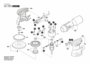 BOSCH Ein/Aus-Schalter | Ersatzteile f�r 7420 - 2610Z04613