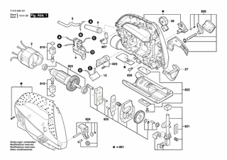 BOSCH Knopfsatz | Ersatzteile für 4381 - 2610Z04692