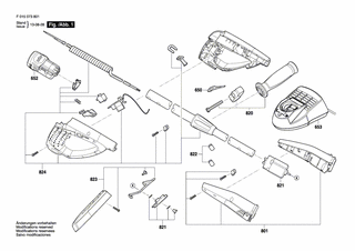 BOSCH Ber�hrungsschutz | Ersatzteile f�r 0738 - 2610Z05554