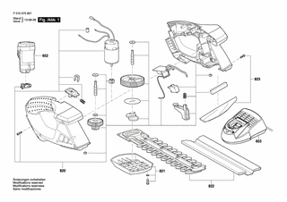 BOSCH Geh�usebaugruppe | Ersatzteile f�r 0758 - 2610Z05556