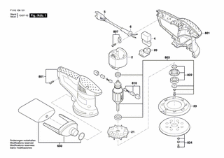 BOSCH Polschuh 230V | Ersatzteile f�r 1081 - 2610Z05578