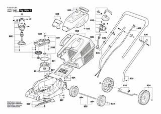 BOSCH Befestigungsblech | Ersatzteile f�r 0713 - 2610Z05594