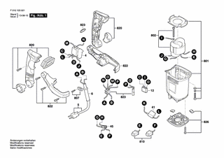 BOSCH Polschuh 220V | Ersatzteile f�r 1035 - 2610Z05656