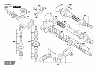 BOSCH Zusatzhandgriff | Ersatzteile f�r 1766 - 2610Z05680