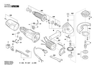 BOSCH Getriebegeh�use | Ersatzteile f�r 1043, 9390 - 2610Z05894
