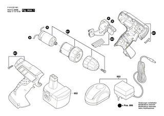 BOSCH Ersatzteilsatz | Ersatzteile f�r 2017 - 2610Z06149
