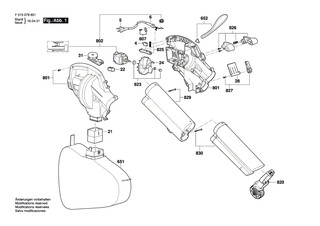 BOSCH Kunststoffeinsatz | Ersatzteile für 0791, 0795 - 2610Z06488