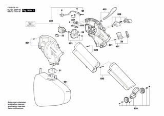 BOSCH Knopf | Ersatzteile f�r 0791, 0795 - 2610Z06497