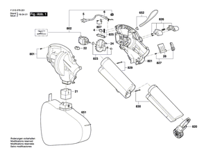 BOSCH Knopf | Ersatzteile f�r 0791, 0795 - 2610Z06497