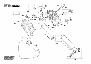 BOSCH Elektromotor | Ersatzteile f�r 0795 - 2610Z06505