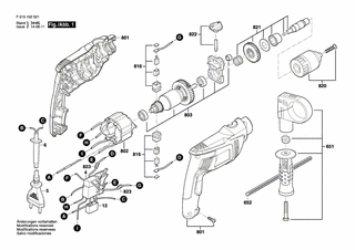 BOSCH Spindelgruppe | Ersatzteile f�r 1020 - 2610Z06526