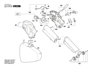 BOSCH Netzanschlussleitung | Ersatzteile f�r 4285 - 2610Z06558