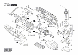 BOSCH Grundplatte | Ersatzteile f�r 1082 - 2610Z06652