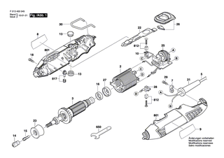 BOSCH Schraubh�lse 1/8 | Ersatzteile f�r Handgriff-Set - 2615110480